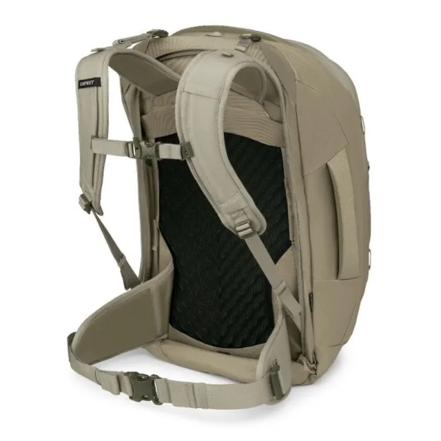 【Osprey】雙11 ☆2026新改款☆ Farpoint 55 多功能旅行背包 男 淺木棕 (背包旅行 子母包 登機包