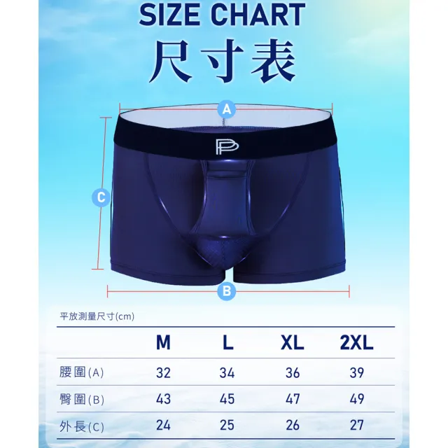 【PP 石墨烯】石墨烯速效循環男內褲3件組