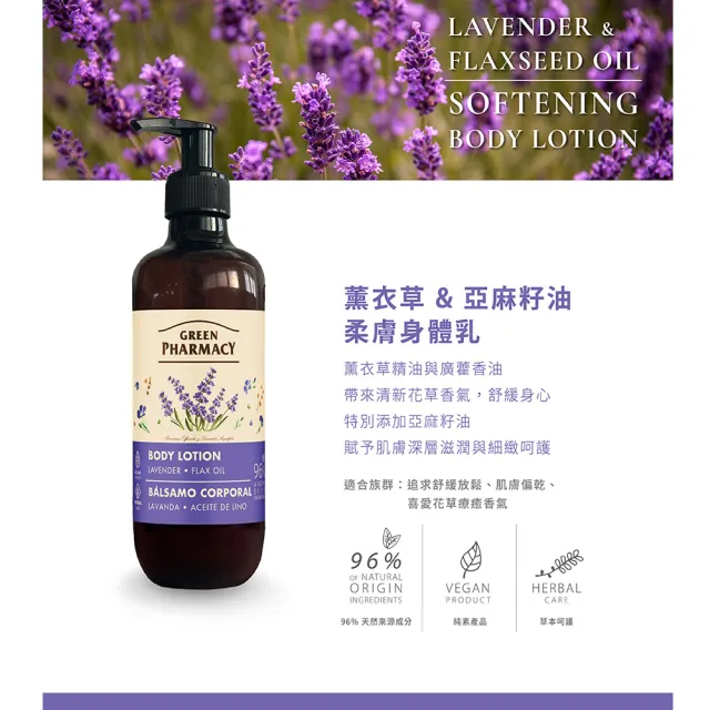 【GREEN PHARMACY 草本肌曜】草本身體乳液2入組(400mlx2/4味道可選)