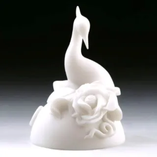 【Gallery Chuan 筌美術】鷺鷥故鄉情  The egret hometown (石雕  送禮 藝品 藝術禮品 白鷺鷥)