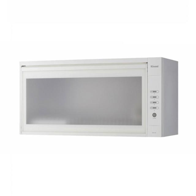 【林內】90cm 白色懸掛式熱風循環烘碗機 RKD-390L(W) 含基本安裝