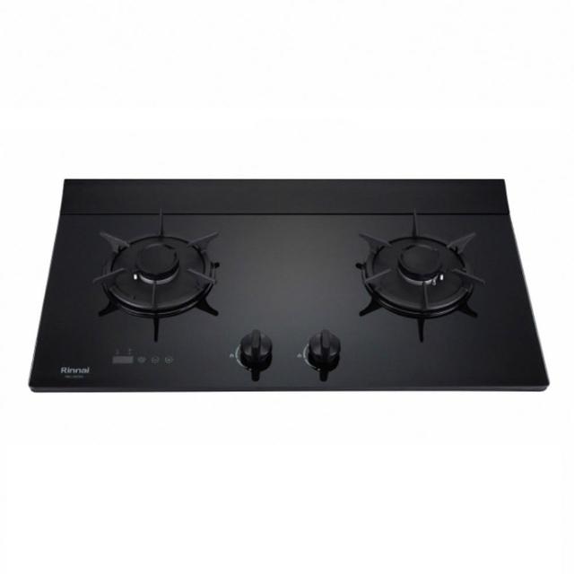 【林內】二口彩焱黑玻璃檯面爐 RB-L2620G(B) 含基本安裝