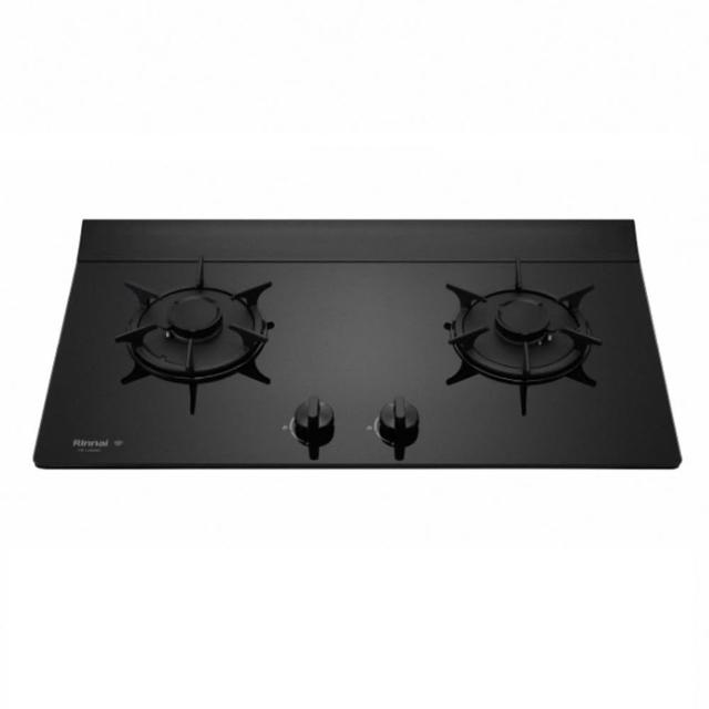 【林內】二口彩焱黑玻璃檯面爐 RB-L2680G(B) 含基本安裝