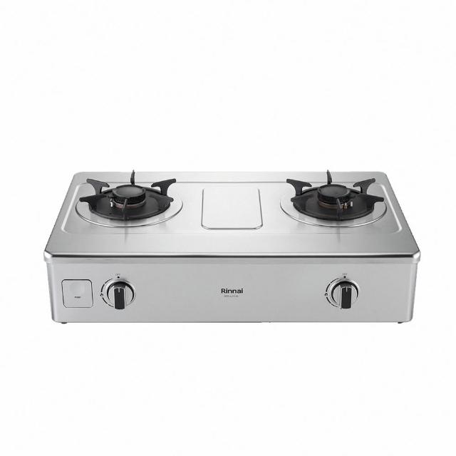 【林內】二口彩焱不鏽鋼台爐 RTS-L270S 含基本安裝