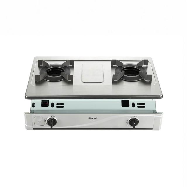 【林內】二口內焰不鏽鋼嵌入爐 RBTS-N2601S 含基本安裝