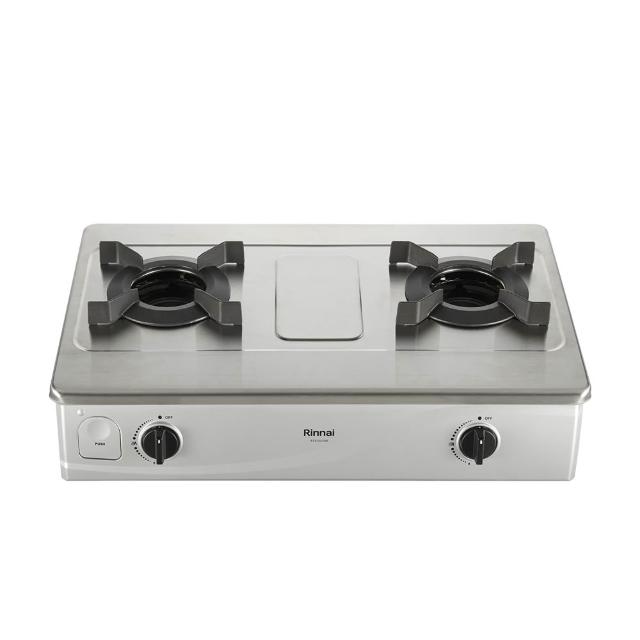 【林內】二口內焰不鏽鋼台爐 RTS-N2701S 含基本安裝