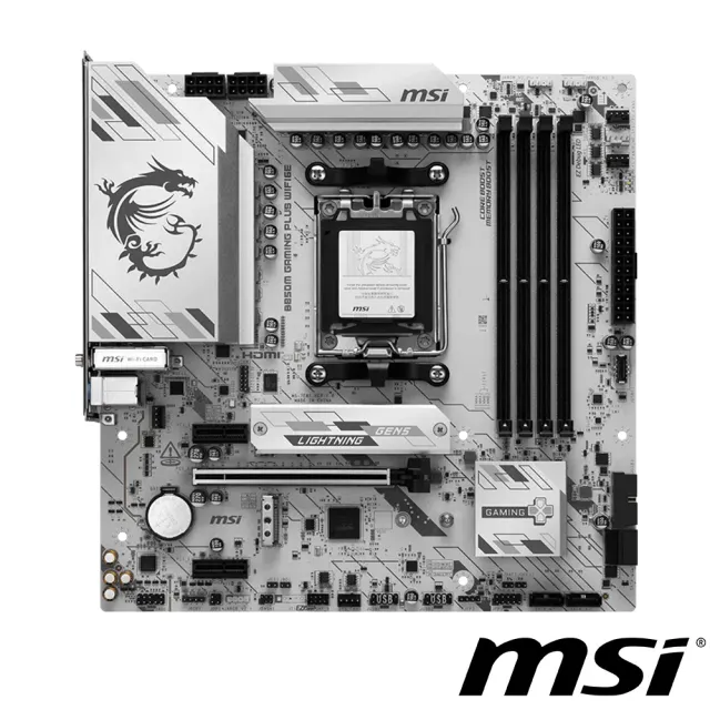 【MSI 微星】B850M GAMING PLUS WIFI6E AMD主機板