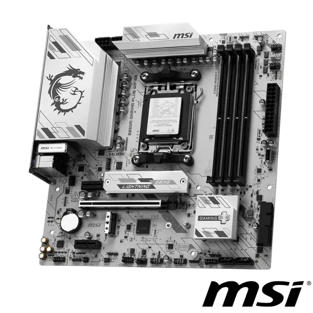 【MSI 微星】B850M GAMING PLUS WIFI6E AMD主機板