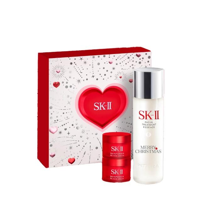 【SK-II官方直營】青春露230ml送活膚霜30g限定禮盒組(專屬心意刻印/共5款任選/送禮首選/聖誕節)
