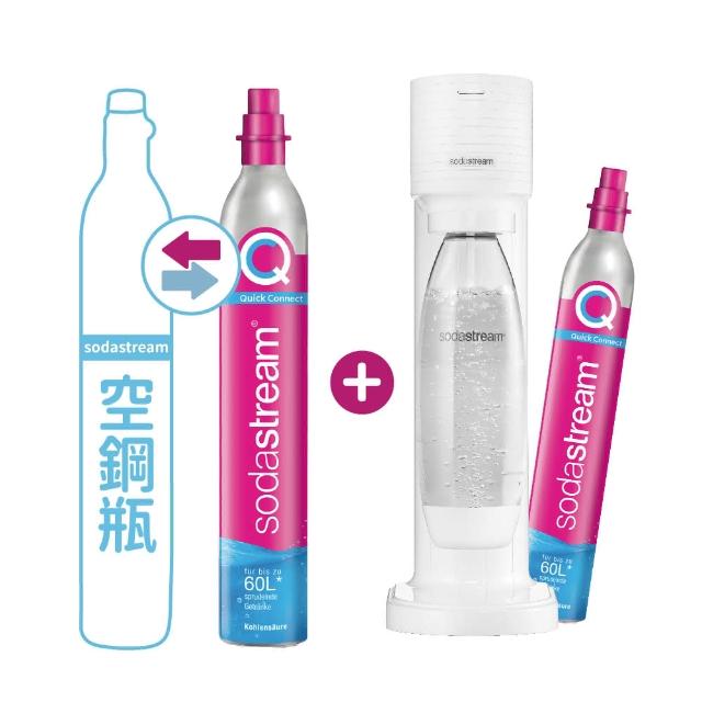  SodaStream GAIA 氣泡水機，來自以色列原裝進口，機身採用耐用塑膠PP材質，鋁製氣瓶輕巧環保。尺寸L19.5 x W13 x H42.5cm，重量僅1.05kg，適合1L以下水瓶使用。配件包含氣瓶及使用手冊，提供酷黑或淨白顏色選擇，2年保固。輕鬆在家製作氣泡水，健康又節省外出購買碳酸飲料的開銷，讓生活更便利環保！ 