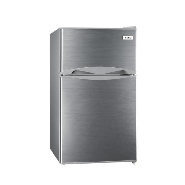 【TECO 東元】福利品★101公升一級能效雙門冰箱(R1011S)