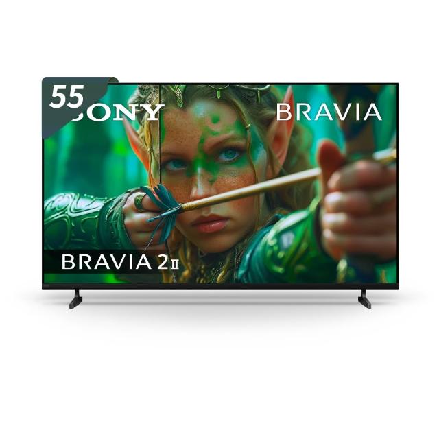 【SONY 索尼】BRAVIA 2II 55吋 4K-X1 Google TV顯示器(Y-55S20M2)