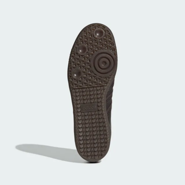 【adidas 愛迪達】Samba Og 男 運動休閒鞋 德訓鞋 皮革 復古 舒適 深棕(JI3231)
