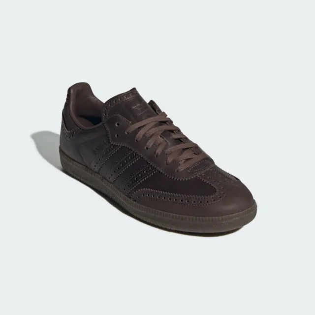 【adidas 愛迪達】Samba Og 男 運動休閒鞋 德訓鞋 皮革 復古 舒適 深棕(JI3231)
