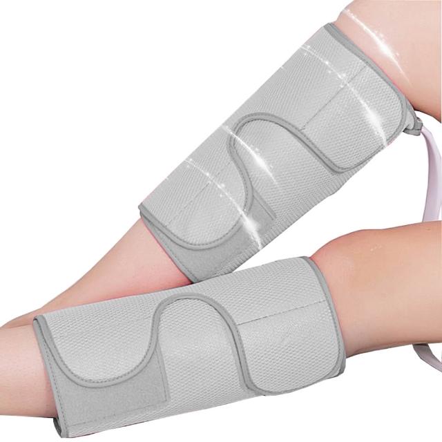 沛莉緹 Panatec F-103 美腿機，專業氣壓式按摩設計，針對小腿、大腿及手臂提供舒壓按摩，內建溫熱功能促進血液迴圈。銀色系輕巧設計，尺寸僅56x26cm，重量1kg，便於家庭使用。有線遙控器操作簡單，插電式電源110V/60Hz，中國製造，BSMI許可字號R3F717，1年保固。個人衛生用品，適合日常保健，提升腿部舒適度，是居家美腿保養必備神器。