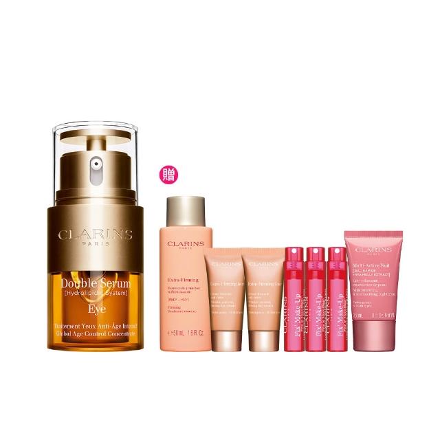 【CLARINS 克蘭詩】黃金亮眼萃20ml(眼部精華 眼膜 黑眼圈 細紋)