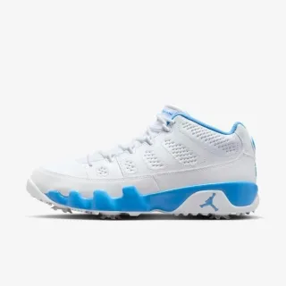 【NIKE 耐吉】Air Jordan 9 Golf 男 高爾夫球鞋 運動鞋 白 北卡藍(FJ5934-101)