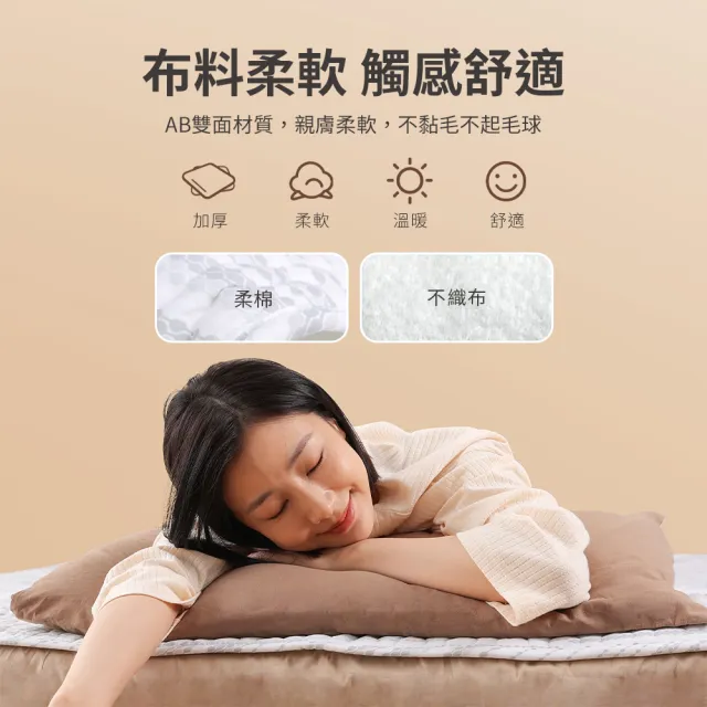【Philips 飛利浦】單人恆溫定時電熱毯180*80cm(AHR3122ED)