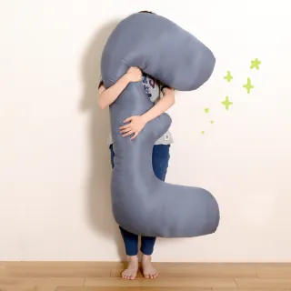 【Embrace 英柏絲】巨無霸M型翻身擺位枕 萊賽爾表布 翻身護理枕 媽媽枕 孕婦 台灣製(L型枕升級版)