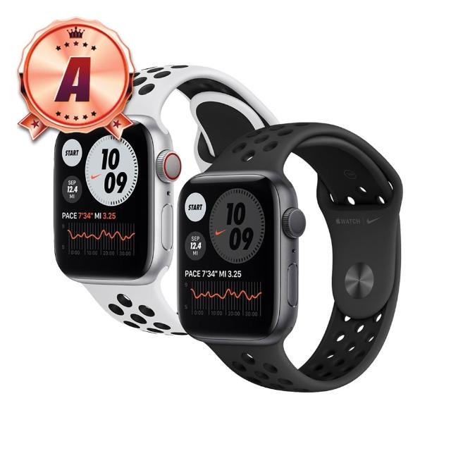 【Apple】A級福利品 Watch Series 6 Nike LTE 40mm鋁金屬錶殼智慧手錶