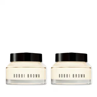 【Bobbi Brown 芭比波朗】維他命乳霜雙入組(維他命完美乳霜50mlx2/妝前神霜/橘子霜/持妝乳霜)