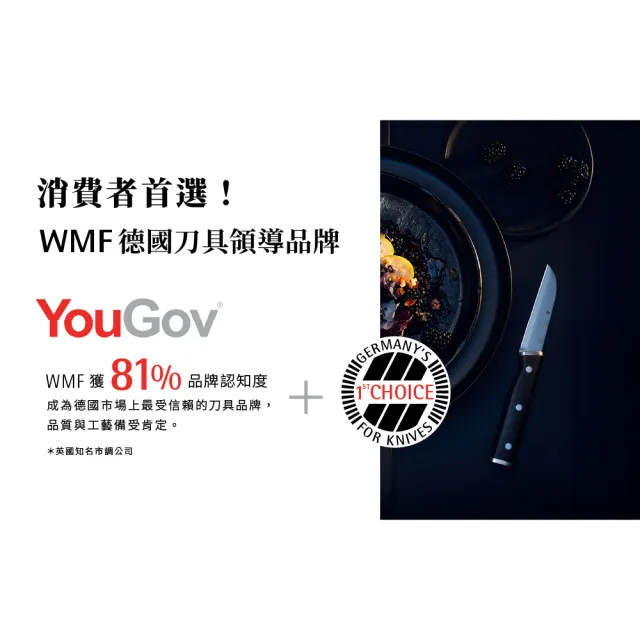 【WMF官方直營】Sequence 不鏽鋼萬用刀(12cm)