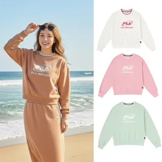 【FILA】女 長袖T恤 運動T恤/褲款/長裙  -任選