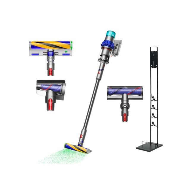 【dyson 戴森】雙主吸頭旗艦款 V15 Detect Fluffy Plus SV47 強勁智慧吸塵器 光學偵測/除螨(升級HEPA過濾)