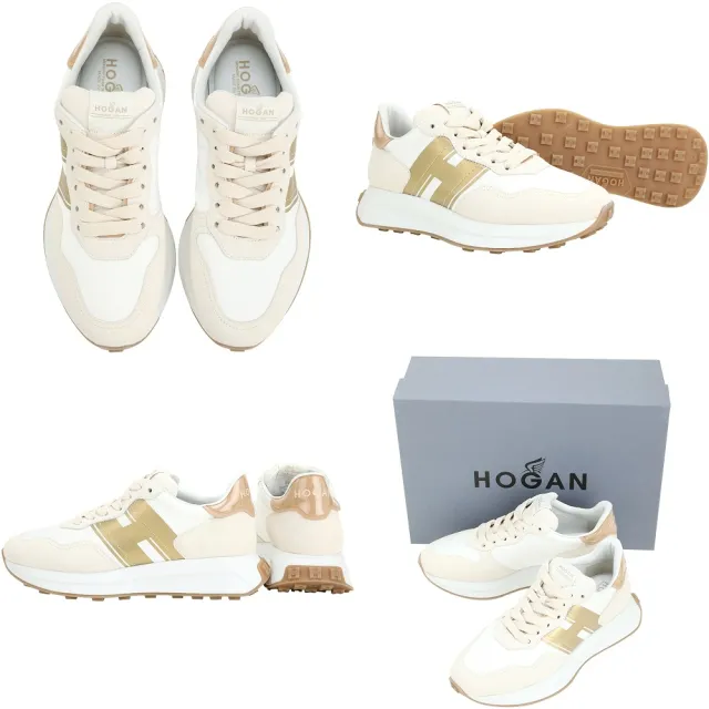 【HOGAN】H641 繫帶休閒運動女鞋-均一價(休閒鞋 運動鞋 繫帶鞋 女鞋)