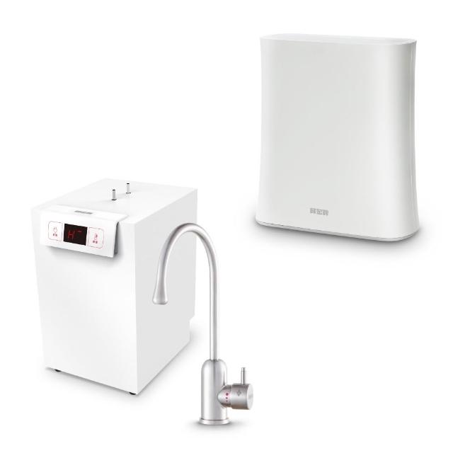 【賀眾牌】UW-2262HW-1+UR-5912JW-8廚下型淨水方案(全濾芯NSF認證/廚下加熱/無桶RO/原廠)