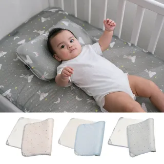 【GIO Pillow】大床 70×120cm 智慧二合一有機棉透氣嬰兒床墊 XM號(透氣床墊 可水洗床墊 嬰兒床墊 彌月禮)