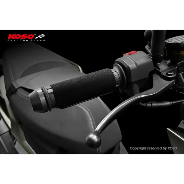 【KOSO】可拆式加熱握把 II 機車把手 手把 (31~35mm / For DC 5 V)