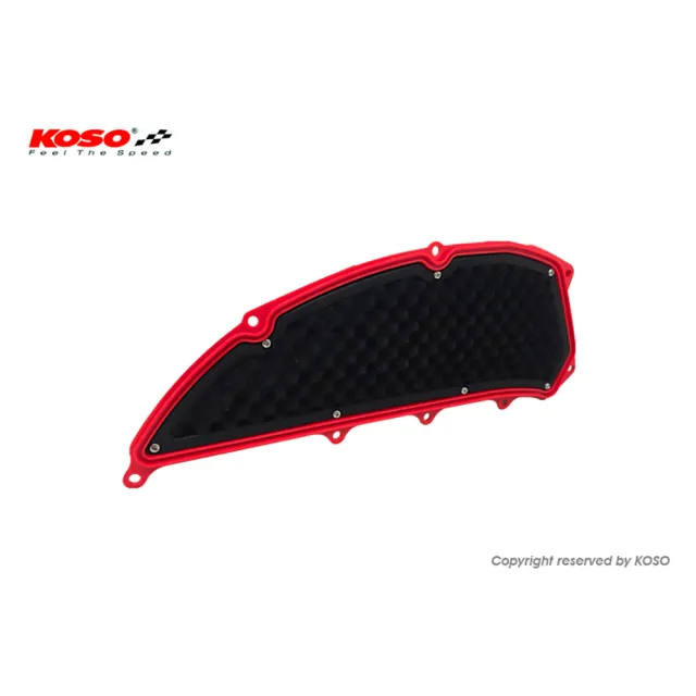 【KOSO】七代勁戰 波浪競技型空濾 機車空濾 空氣濾清器 (Yamaha 七代勁戰-125/155)