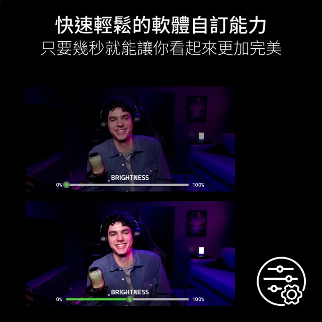 【Razer 雷蛇】Kiyo 清姬 V2 X 1080p (粉) 網路攝影機