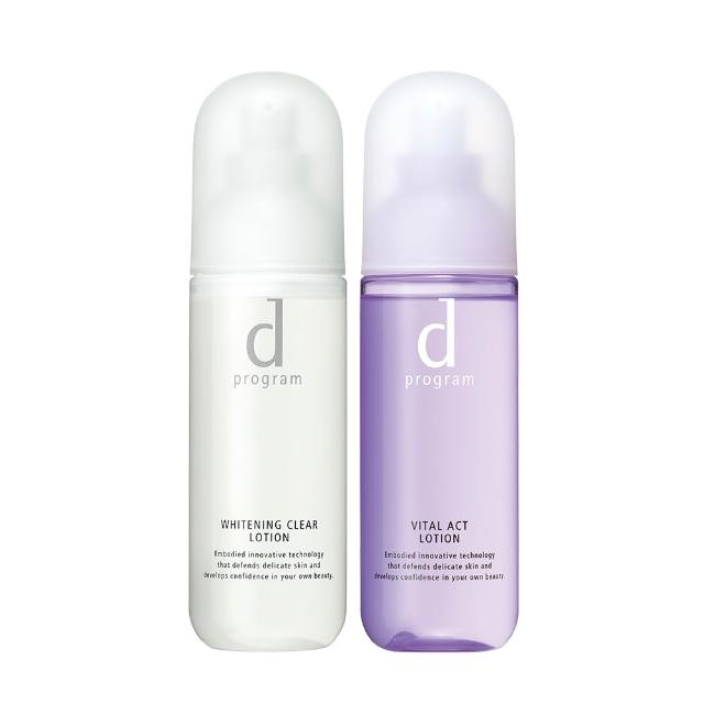 【d program 敏感話題】美肌益生化妝水加倍組(亮白/賦活任選) (化妝水x2)/敏弱肌/敏感肌)