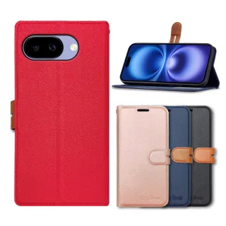 【CITY 都會風】Google Pixel 10a 插卡立架磁力手機皮套 有吊飾孔