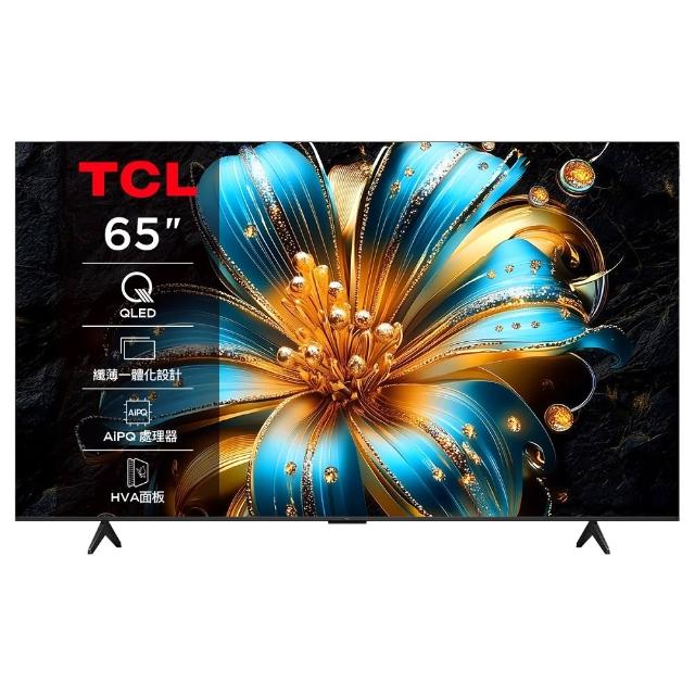 TCL 65T6C 是一款 65 吋 4K HDR 智慧電視，具備高解析度畫面與沉浸式音效，支援多種串流平臺與智慧功能，提供優質的視聽體驗。內建 Google TV 系統，操作簡易，支援語音控制與遠端控制，適閤家庭娛樂與日常使用。