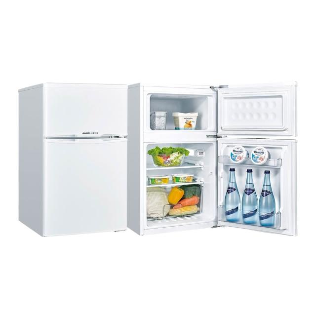 【SANLUX 台灣三洋】102公升 一級能效 定頻雙門冰箱 /台 SR-C102B1