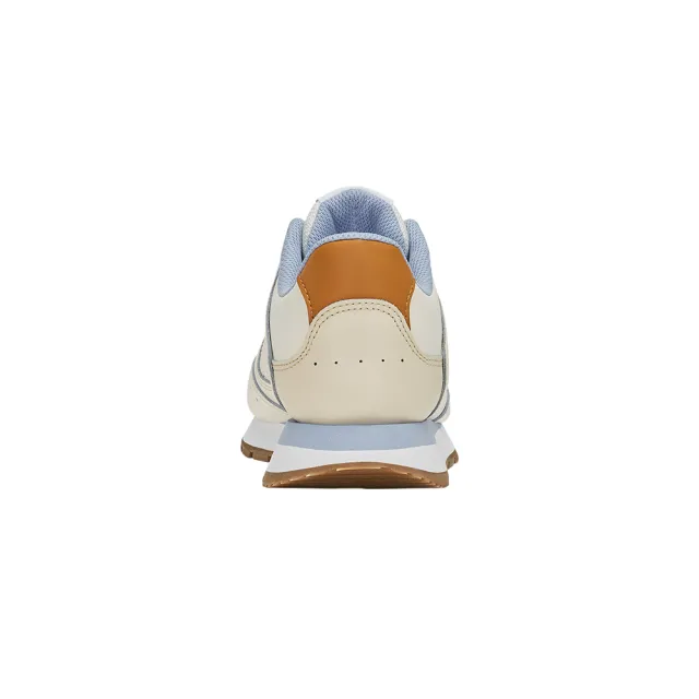 【K-SWISS】經典運動鞋 VISTA RUNNER  女鞋 米白水藍焦糖色 99444-065-M