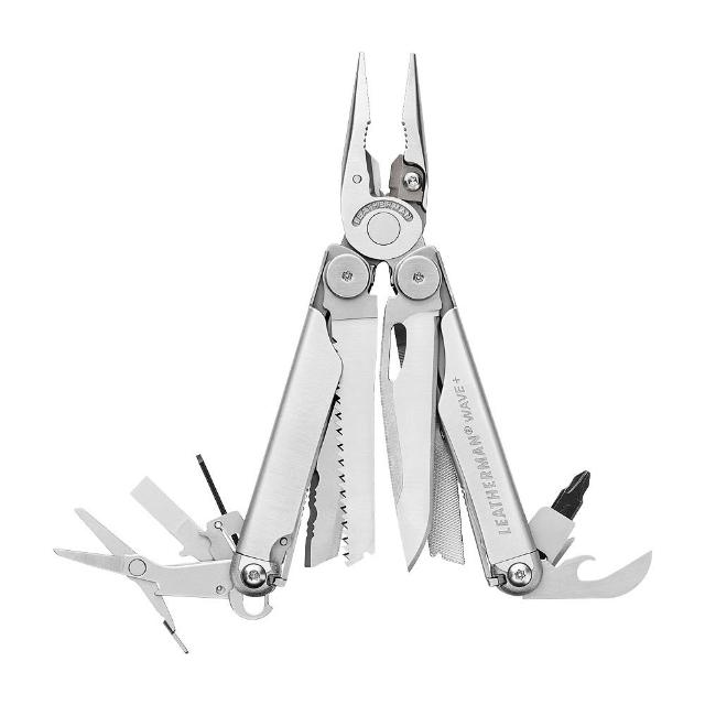 【Leatherman】特價品 Wave Plus 工具鉗/銀色_無附收納套#832524