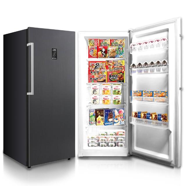 【TAIGA 大河】58H快配★500L智慧變頻冷藏/冷凍兩用 風冷無霜右開5層直立式冷凍櫃(FUA-500F2 黑)