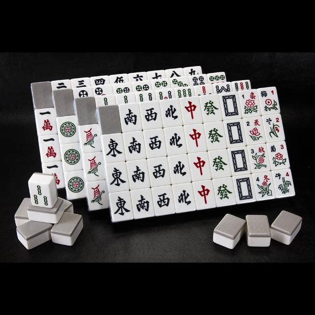 【商密特】電動桌專用磁性麻將-蒼霧灰(台灣刻工標準版36#規格)