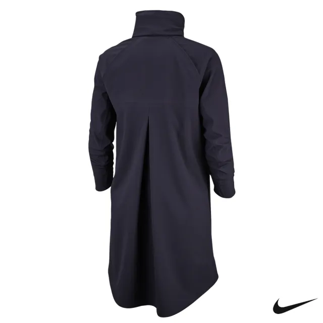 【NIKE GOLF】Nike Golf 女 防風防水運動機能長版外套 深灰 AV3698-015