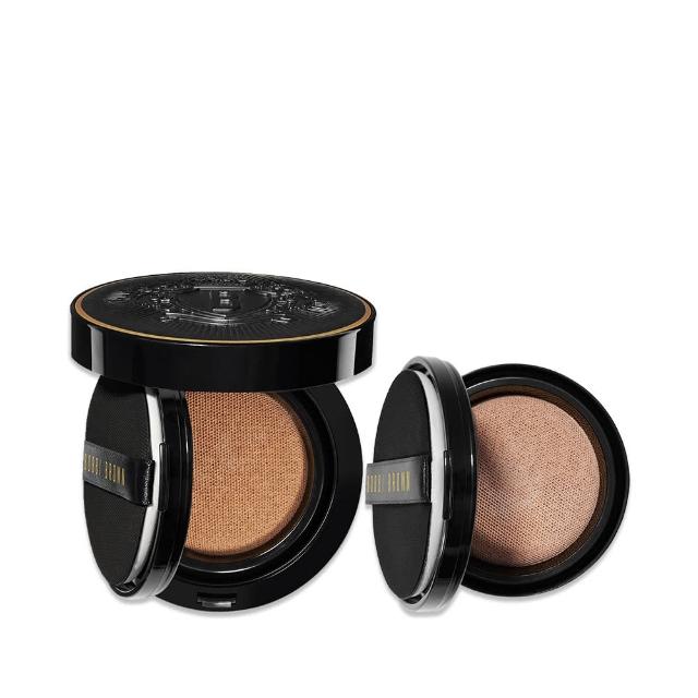 【Bobbi Brown 芭比波朗】霧光持久氣墊粉餅 加量組(柔霧小黑盒/持妝/遮瑕/控油/粉底/雙11限定)