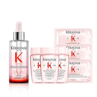 【KERASTASE 巴黎卡詩】粉漾芯生頭皮調理精華90ml(頭皮精華/頭皮保養/蓬鬆/養髮)