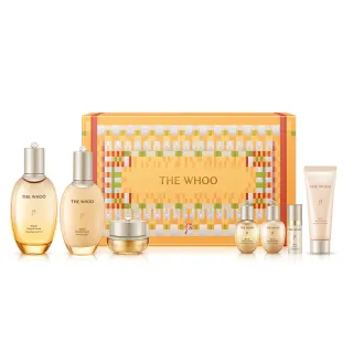 【WHOO 后】官方直營 拱辰享清潤經典保養禮盒(液150ml+乳110ml+霜20ml+洗顏乳40ml+秘帖10ml)