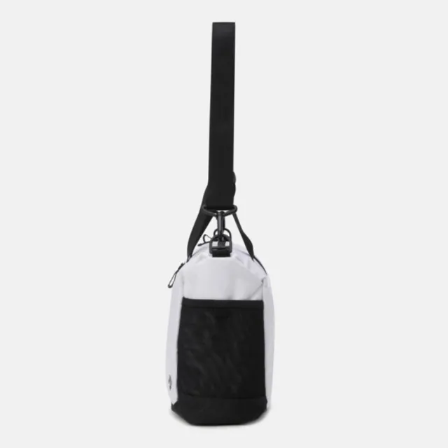 【DESCENTE】手提包 健身包 運動包 旅行包 TRAINING COMPACT GYM BAG 15 白黑 SR123TBG1A-WHT0