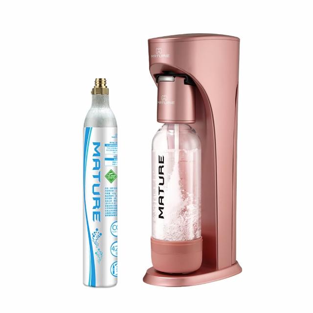 【MATURE美萃】Classic410系列氣泡水機單氣瓶組合-五色可選(可直接打酒打果汁)