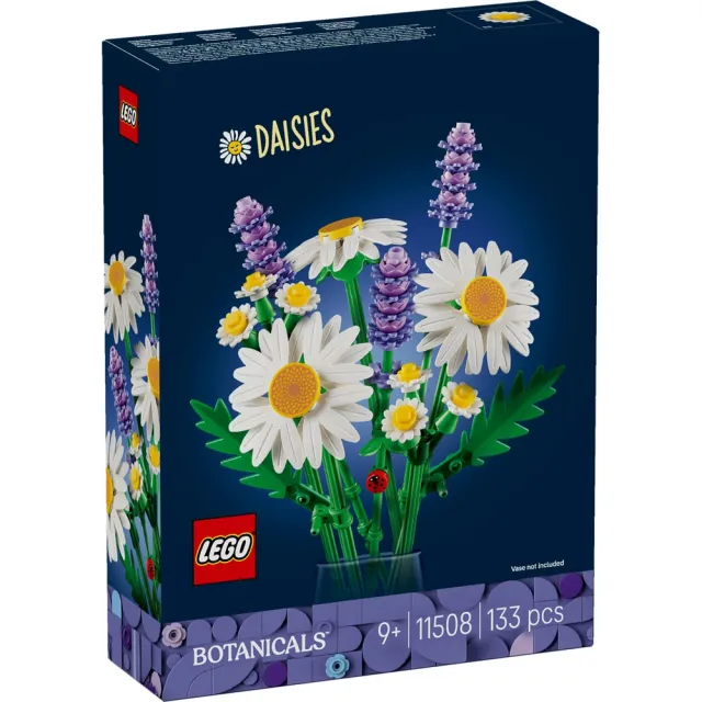 【LEGO 樂高】Botanicals 11508 雛菊(花藝 居家擺設 積木 玩具)
