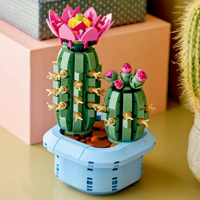 【LEGO 樂高】Botanicals 11509 開花仙人掌(花藝 居家擺設 積木 玩具)
